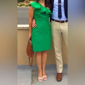J. Crew One-Shoulder Dress size 2